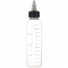 Leerflasche 120ml, mit Skala, Twistverschluss