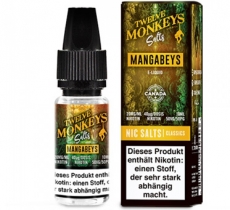 Twelve Monkeys Salts - Mangabeys (10ml, 20mg Nikotinsalz) Liquid