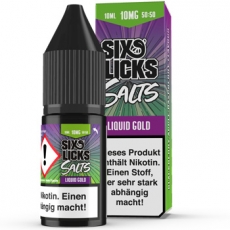 Six Licks Salts: LIQUID GOLD (10ml Nikotinsalz Liquid)