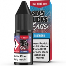 Six Licks Salts: BLUEMONIA (10ml Nikotinsalz Liquid)