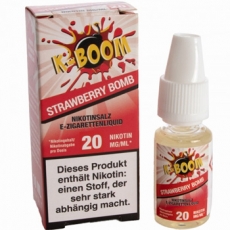K-Boom Strawberry Bomb 10ml/20mg Nikotinsalz