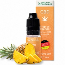 Breathe Organics Tropical Thunder CBD Liquid 300mg/10ml