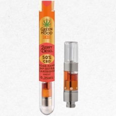 XEO Green Mood Berry Diesel 50% CBD (253mg) 0.25ml Catridge