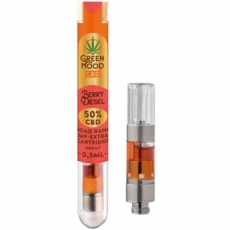 XEO Green Mood Berry Diesel 50% CBD (505mg) 0.5ml Catridge