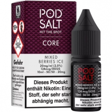 POD SALT Mixed Berries Ice (10ml, 20mg Nikotinsalz) Liquid