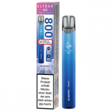 Elf Bar 800 Blueberry (Einweg E-Zigarette, 20mg Nic Salt)