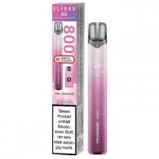 Elf Bar 800 Pink Lemonade (Einweg E-Zigarette, 20mg Nic Salt)