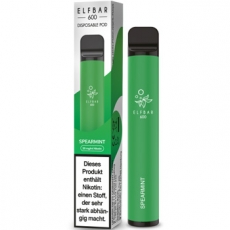 Elf Bar 600 Spearmint (Einweg E-Zigarette, 20mg Nic Salt, max 600 Züge)