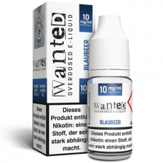 Wanted Blaubeer Overdosed Nic Salt Liquid (10mg/20mg)