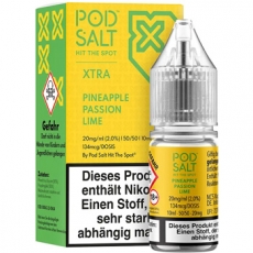 POD SALT X: Pineapple Passion Lime (10ml Nikotinsalz Liquid)