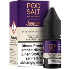 POD SALT Fusions: Blueberry Jam Tart (10ml, 11mg Nikotinsalz) Liquid