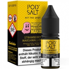 POD SALT Fusions: Marshmellow Man III (10ml, 20mg Nikotinsalz) Liquid