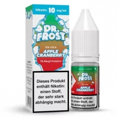 Dr Frost Apple Cranberry ICE  (10ml, 10mg Nic Salt)