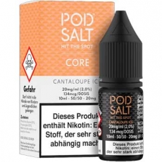 POD SALT Cantaloupe Ice (10ml, 20mg Nikotinsalz) Liquid