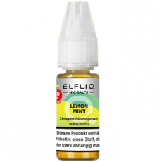 Lemon Mint Elfliq Liquid by Elfbar (10mg/20mg Nikotinsalz)