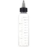 Leerflasche 120ml, mit Skala, Twistverschluss