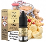 POD SALT Fusions: Peanut Butter Banana Granola (10ml, 20mg Nikotinsalz) Liquid