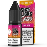 Six Licks Salts: LOVE BITE (10ml Nikotinsalz Liquid)