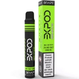 EXVAPE Expod Green Apple Ice (Einweg E-Zigarette, 20mg Nic Salt, max 500 Puffs)