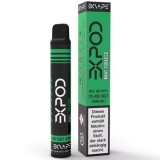 EXVAPE Expod Mint Tobacco (Einweg E-Zigarette, 20mg Nic Salt, max 500 Puffs)