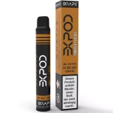 EXVAPE Expod Tobacco Classic (Einweg E-Zigarette, 20mg Nic Salt, max 500 Puffs)