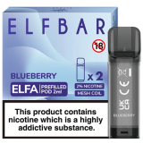 Elfbar ELFA Pods Blueberry (2x2ml/20mg Nikotinsalz)