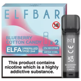 Elfbar ELFA Pods Blueberry Cotton Candy (2x2ml/20mg Nikotinsalz)