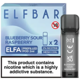 Elfbar ELFA Pods Blueberry Sour Raspberry (2x2ml/20mg Nikotinsalz)
