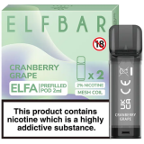 Elfbar ELFA Pods Cranberry Grape (2x2ml/20mg Nikotinsalz)