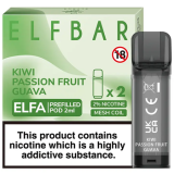 Elfbar ELFA Pods Kiwi Passion Fruit Guava (2x2ml/20mg Nikotinsalz)