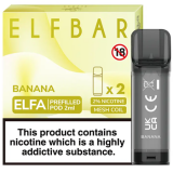 Elfbar ELFA Pods Banana (2x2ml/20mg Nikotinsalz)