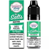 Dinner Lady Triple Menthol Nikotin Salt Liquid 10ml (10mg/20mg)