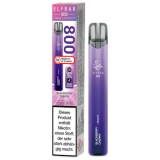 Elf Bar 800 Blackberry Cherry (Einweg E-Zigarette, 20mg Nic Salt)