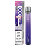 Elf Bar 800 Blackberry Grape (Einweg E-Zigarette, 20mg Nic Salt)